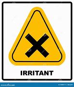 Image result for Irritant Sign