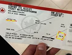 Image result for Air Canada Plane Ticket