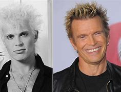 Image result for Billy Idol Then Now