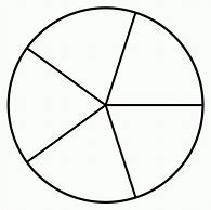 Image result for 1 6 Fraction Circle