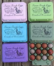 Image result for Personalized Egg Cartons