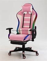 Image result for RGB Gaming Chair Pink