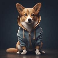 Image result for Corgi in Hoodie