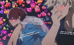 Image result for MHA Lov Funny Text Meme