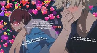 Image result for MHA and Lov Meme