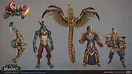 Image result for Warcraft Human Character Art