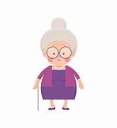 Image result for Old Lady Broken Arm Cartoon