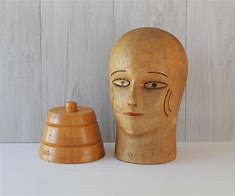 Image result for Wood Abstract Block Head