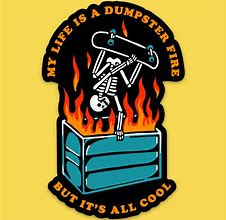 Image result for Dumpster Fire Banner