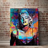 Image result for Marilyn Monroe Pop Art Canvas