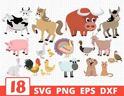 Image result for Farm Animals Head SVG