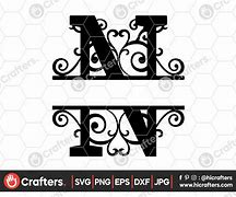 Image result for B Split Monogram SVG Free