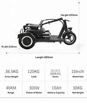 Image result for Foldable 3 Wheel Scooter