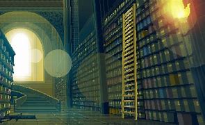 Image result for Pixel Art Library Background