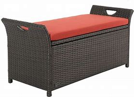 Image result for Plastic Storage Bench Outdoor