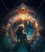 Image result for Celestial Woman Flying with Owl