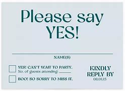 Image result for Wedding RSVP Wording