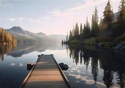 Image result for Dock On a Lake