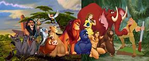 Image result for Disneyland Dinosaurs The Lion King Tarzan