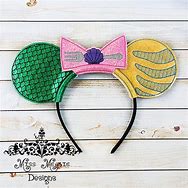 Image result for In the Hoop Mouse Ears Embroidery Designs