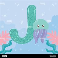 Image result for Letter J Jellyfish