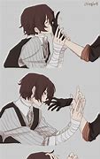 Image result for Dazai X Chuuya with a Heart Hands