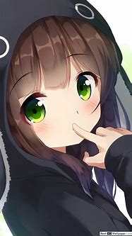 Image result for Anime Girl with Brunette Hair