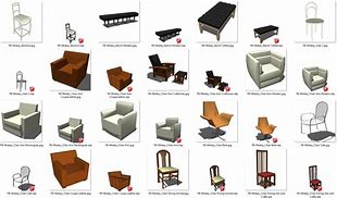 Image result for 3D-models Furniture SketchUp