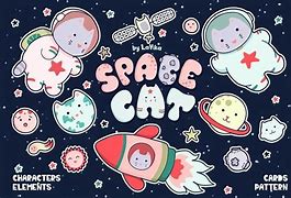 Image result for Space Keddit Cat