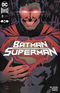 Image result for Batman Who Laughs Killing Superman