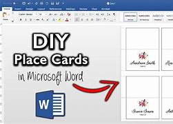 Image result for Place Cards for Table Seating Template