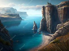 Image result for Cliff Painting Black