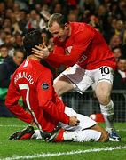 Image result for Wayne Rooney and Cristiano Ronaldo