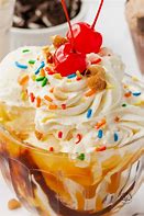 Image result for Caramel Ice Cream Sundae