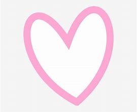 Image result for Pink Heart Neon Outline