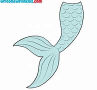 Image result for Mermaid Fin Back View