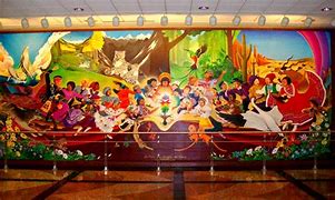 Image result for Wall Murals in Denver Airport