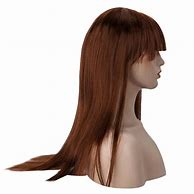 Image result for Long Half Wig Brown