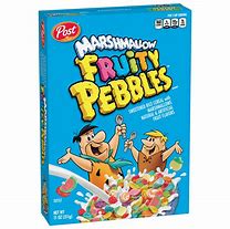 Image result for Bowl of Fruit Pebbles