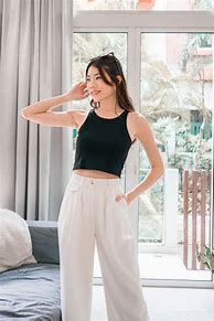 Image result for Racer Top Crop Singlet