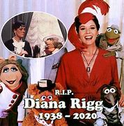 Image result for Muppet Caper Diana Rigg