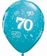 Image result for 70th Birthday Party Balloons