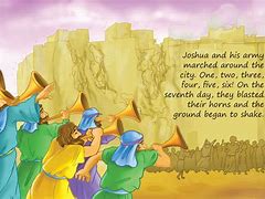 Image result for Jericho Walls Bible Story