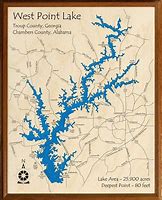 Image result for West Point Lake GA Map