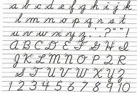 Image result for Cursive Writing A