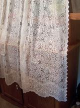 Image result for Ivory Lace Curtains