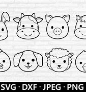 Image result for Farm Animals Outline SVG