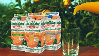 Image result for Homemaker Orange Juice