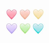 Image result for Peach Heart Emoji