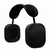 Image result for Black Headphones Roblox